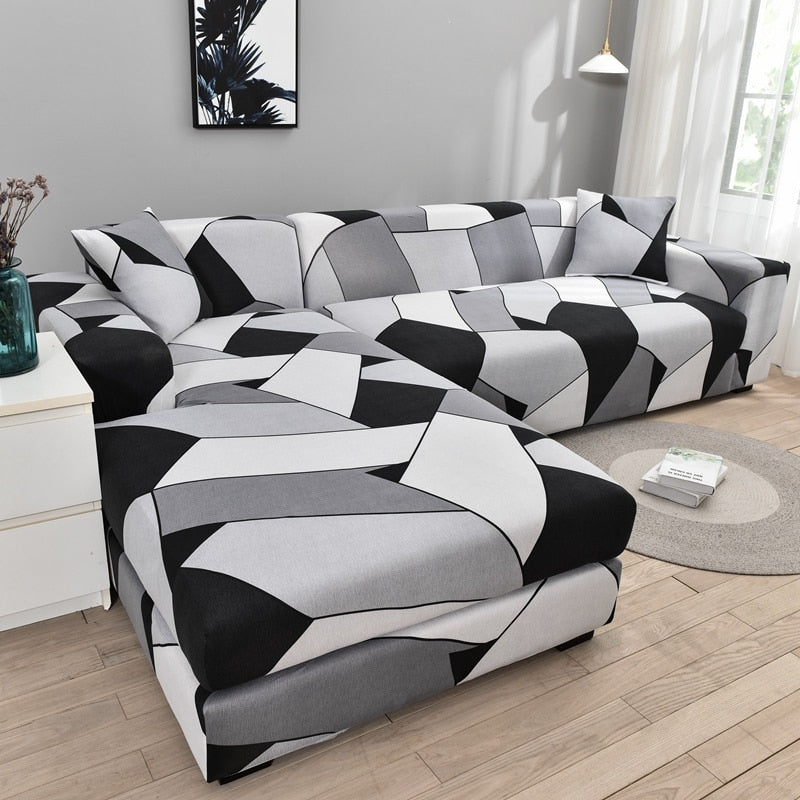 Maliben | Modern Non-slip Colorful Elastic Sofa Cover