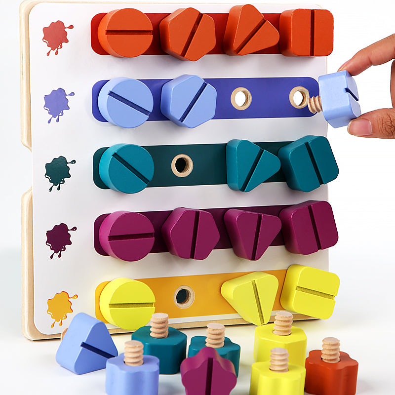 Maliben | EcoToys Brainbox Maze | Educational Wooden Maze toy - Improve Motor Skills