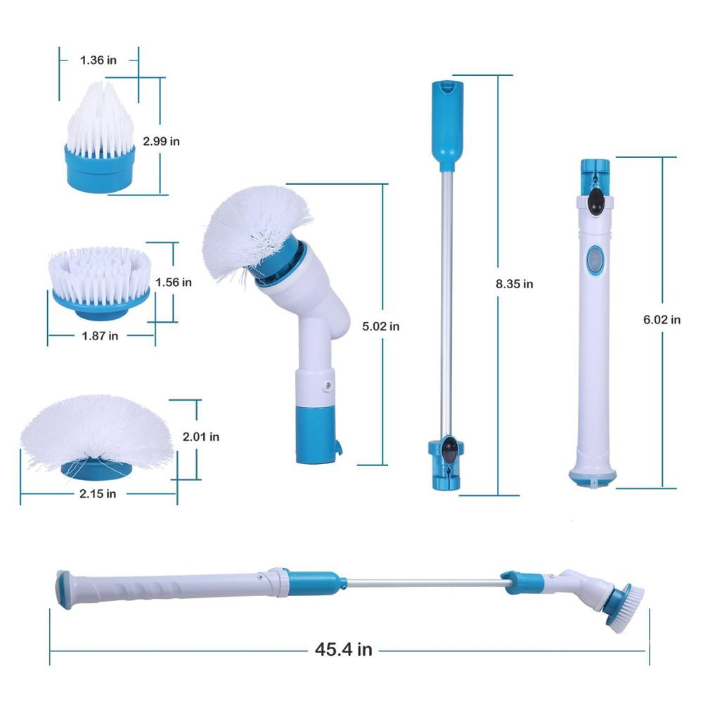 Maliben | Max Clean Spinner Turbo Electric Scrub Brush