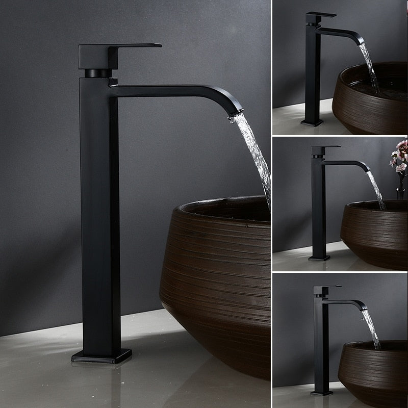 Maliben | Matte black cold water single faucets for sink installation