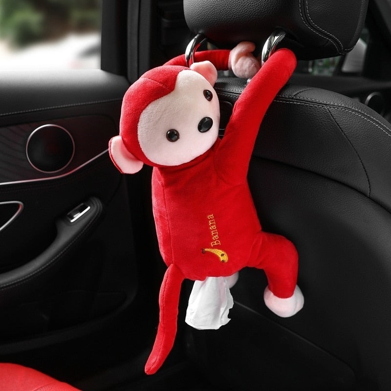 Maliben | Cuddly Monkey Tissue Box
