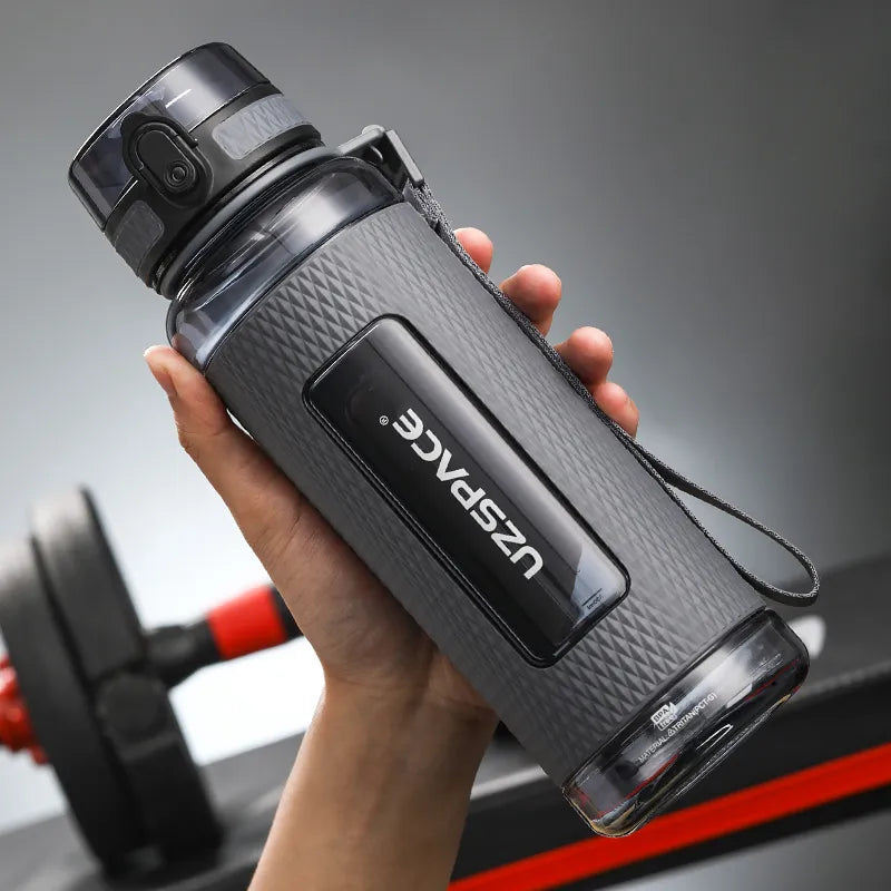 Maliben | UZSPACE Sport Water Bottles, BPA-free, portable, impact-resistant, leak-proof, large capacity, fitness water kettle, Tritan plastic drinking bottle