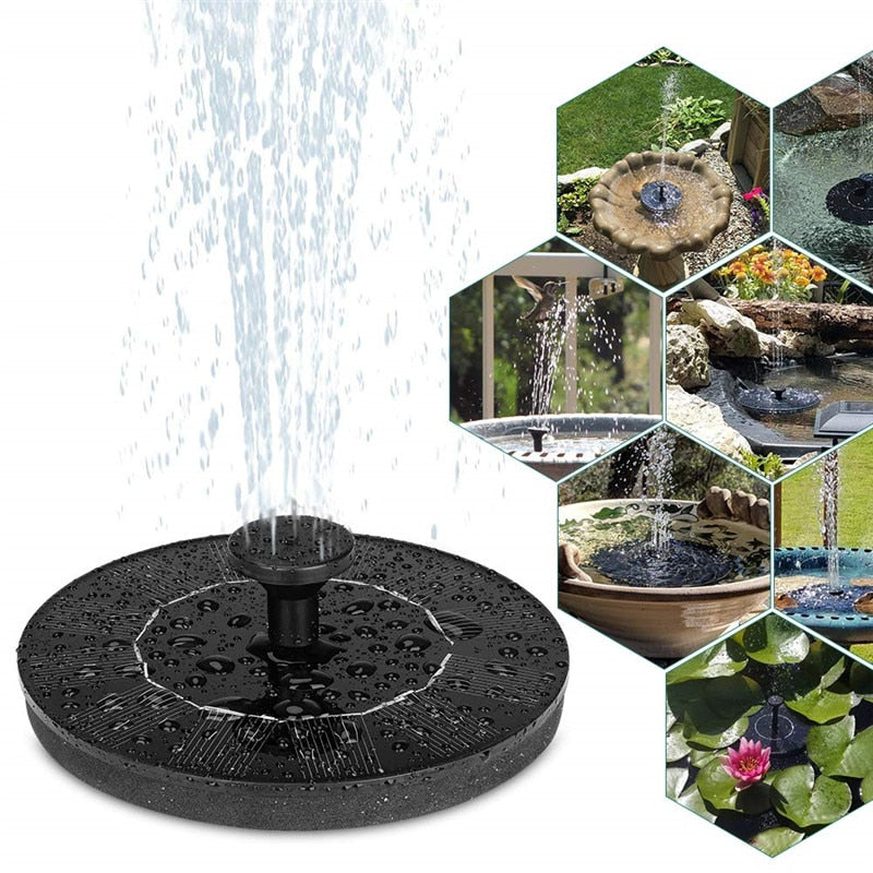 Maliben | Zenn Solar Energy Water Fountain | A Beautiful Addition To The Garden