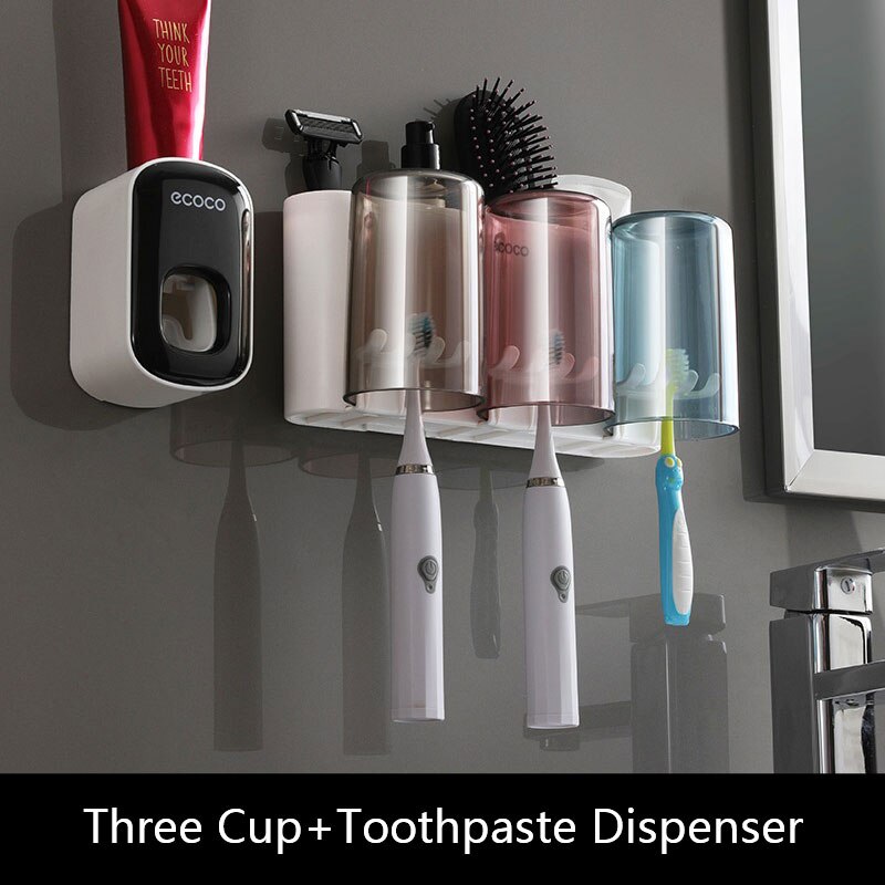 Maliben | Universal Bathroom Organizer Multifunctional Toothbrush Holder