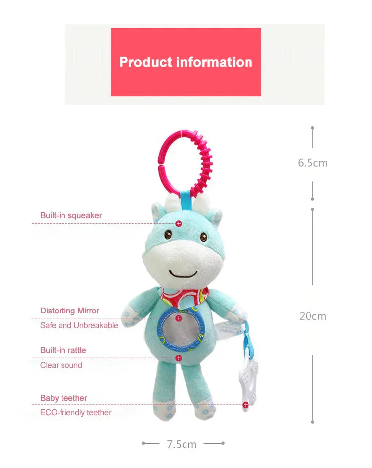 Maliben | Musical Toy For Babies With Clip – Hanging Plush Toy