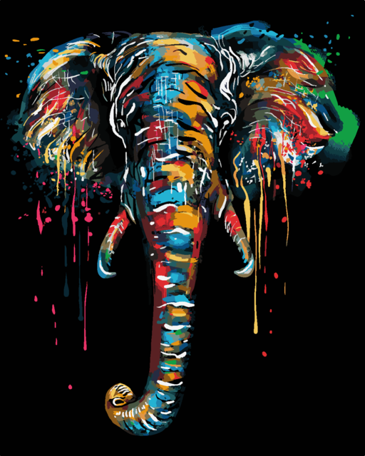 Maliben | Animal Portrait (Painting By Numbers)