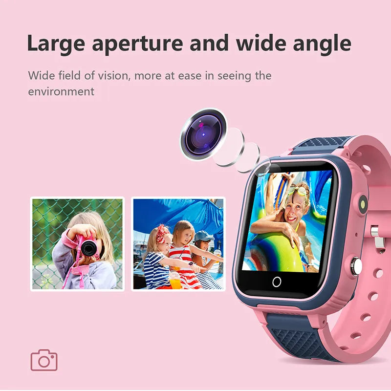 Maliben LT21 4G Kids Smartwatch with GPS, WiFi, Video Call, SOS, IP67 waterproof -...
