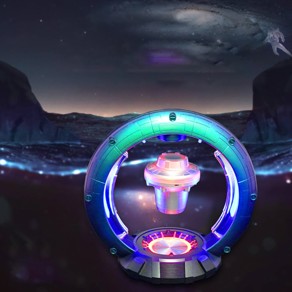 Maliben | Magnetic Levitating Spacecraft Speaker Night Lamp