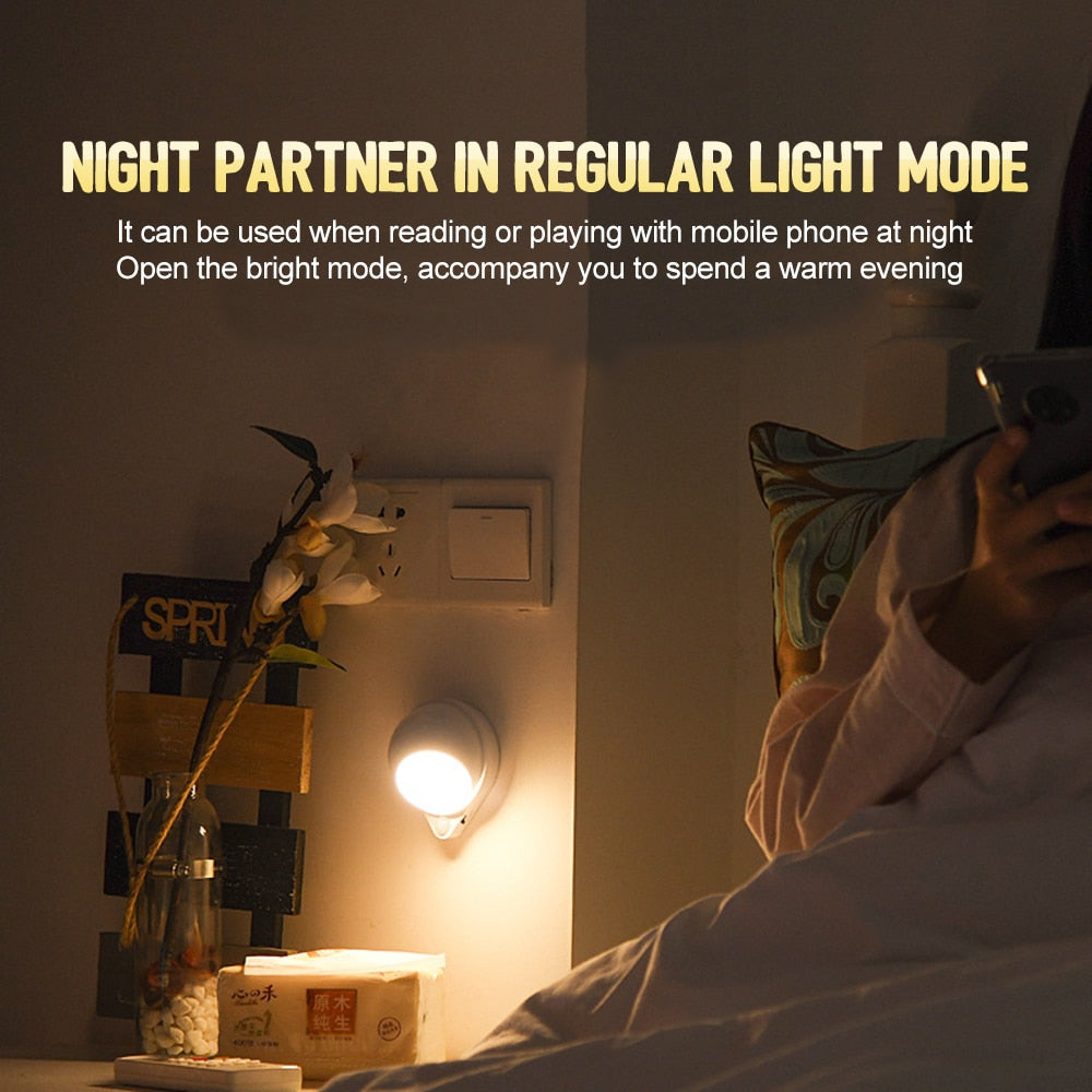 Maliben | 360 Rotating Water Drop Magnetic Night Lamp