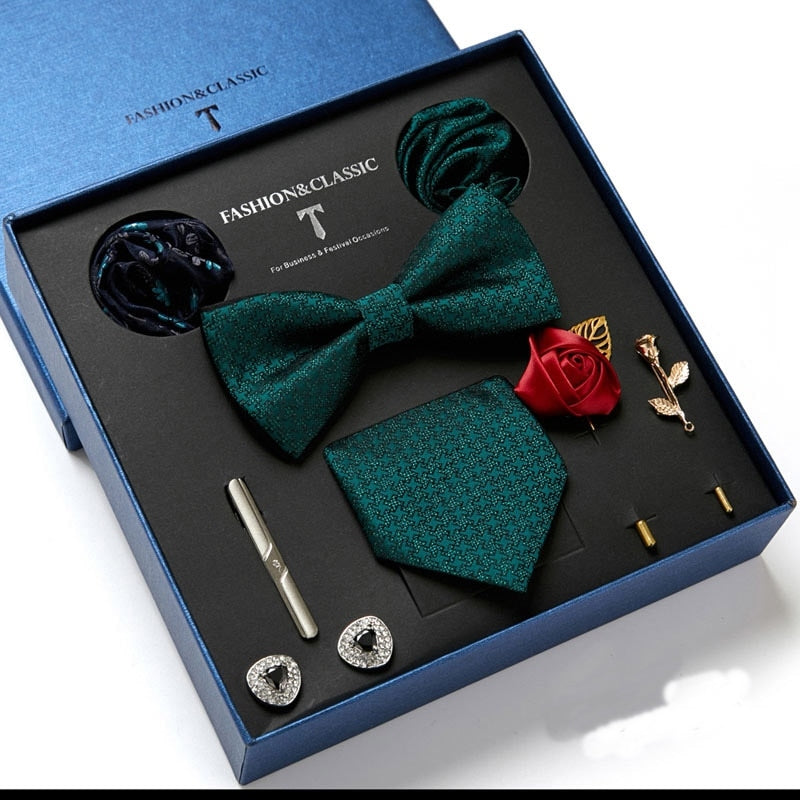 Maliben | Men Tie Set Luxury Gift Box