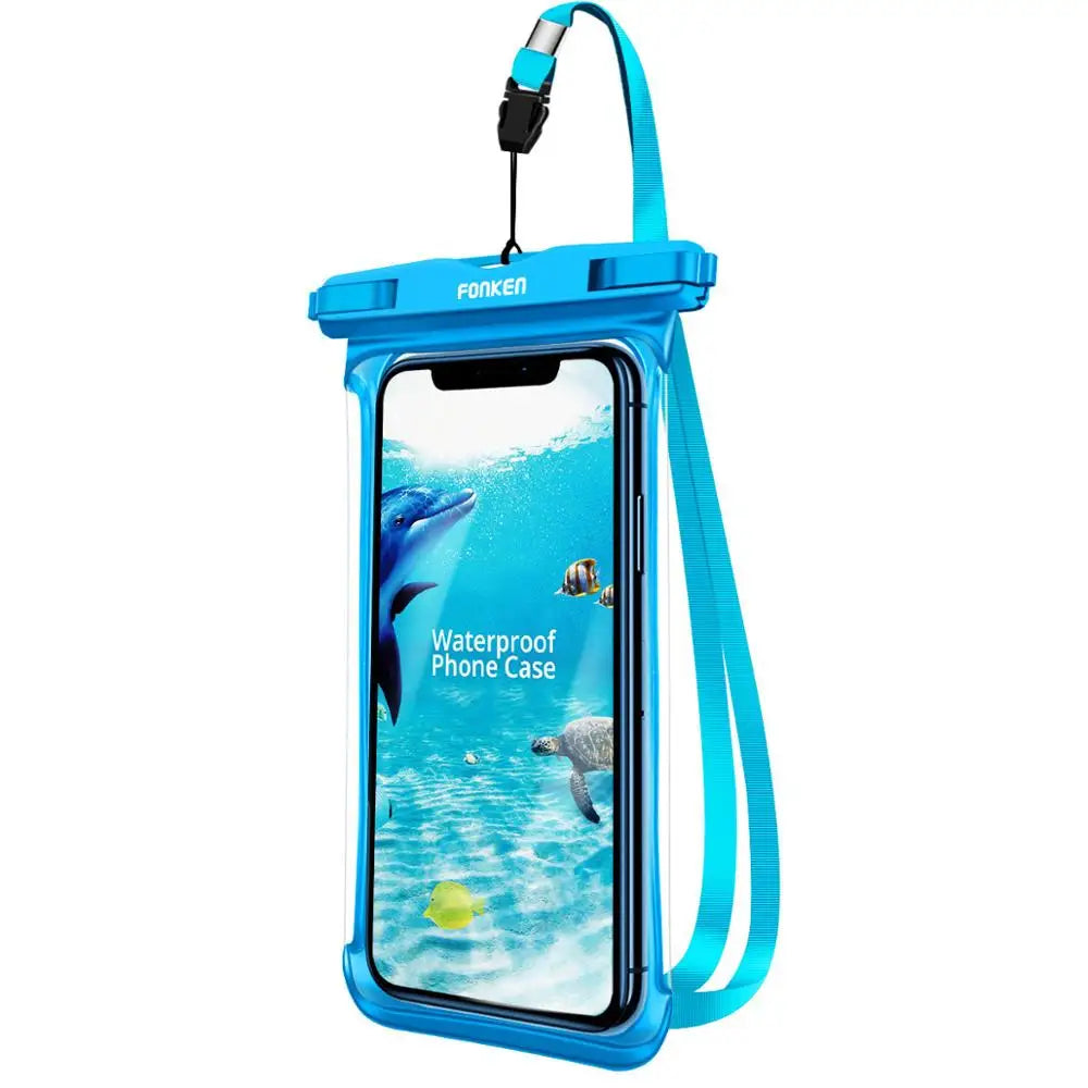 Maliben | Waterproof Smartphone Case Dryvault | Full View Design | Side Accessible | With Carrying Strap