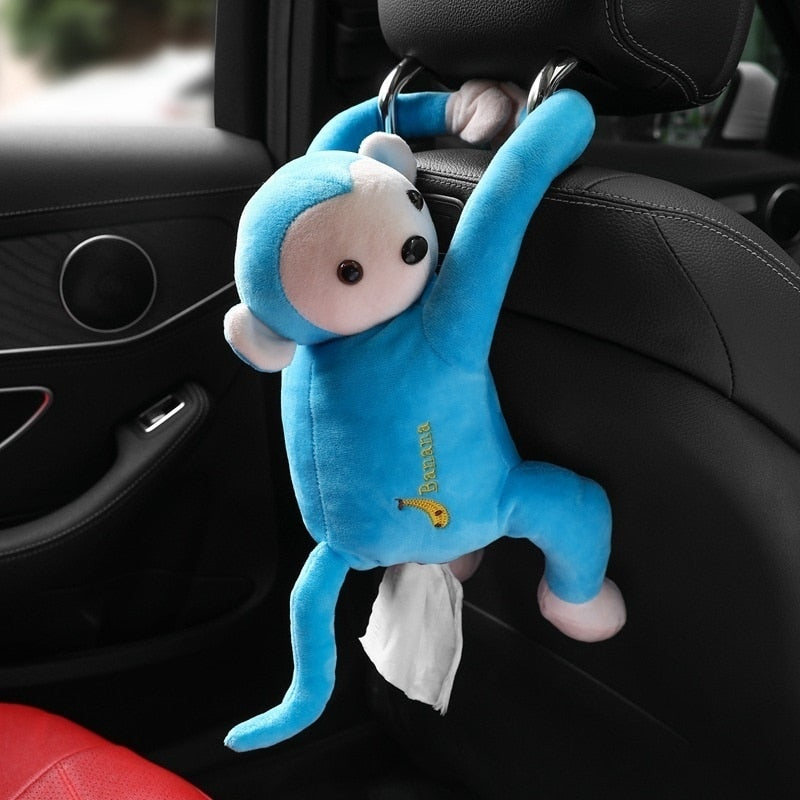 Maliben | Cuddly Monkey Tissue Box