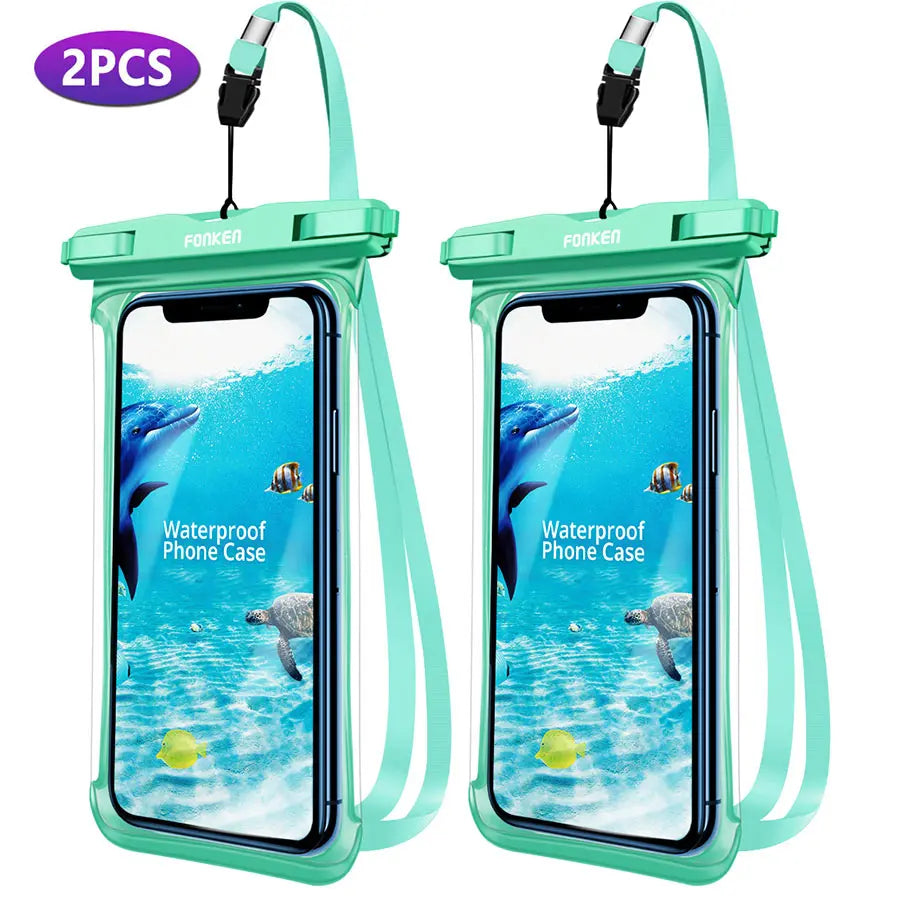 Maliben | Waterproof Smartphone Case Dryvault | Full View Design | Side Accessible | With Carrying Strap