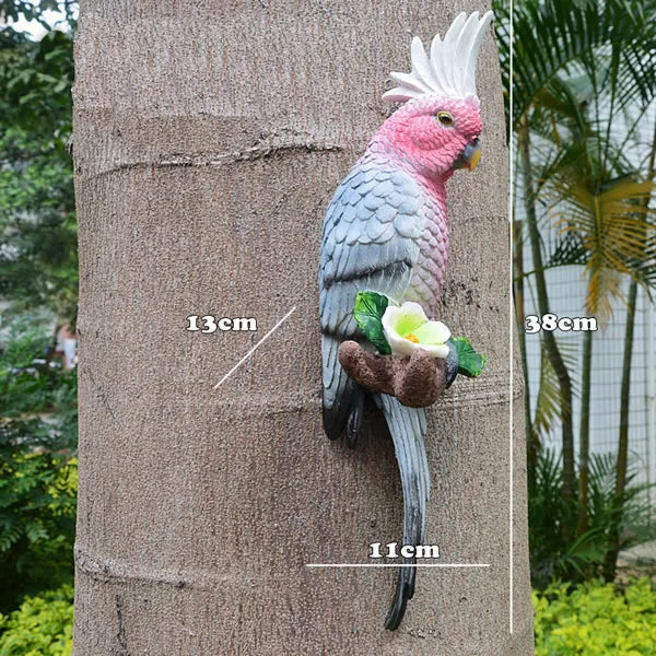 Maliben | Tropical Vibe Parrot Tree Decor
