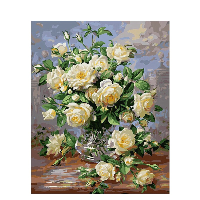 Maliben | Flower Portrait (Paint By Number)