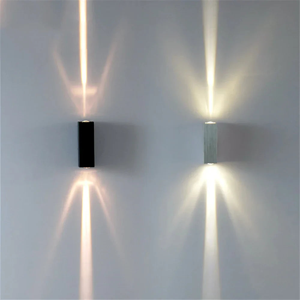 Maliben | Led Exterior Wall Light Virelo Beam | Ip65 Waterproof | Aluminium Housing | For Garden, Terrace & Facade | 85–265 V
