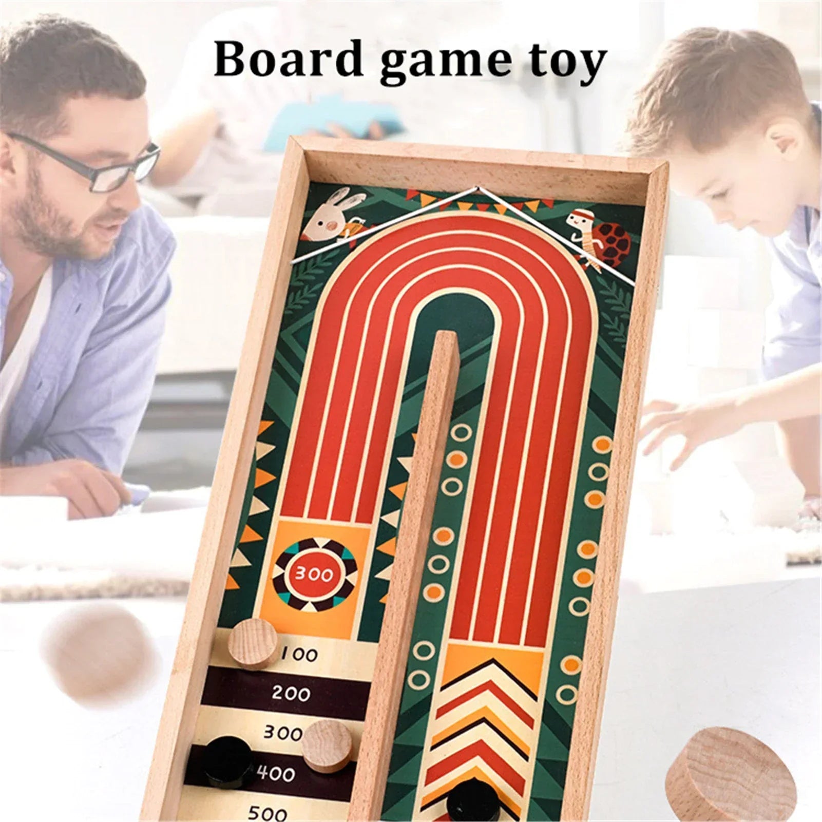 Maliben | Ecotoys Super Winner Table Hockey Game | The Ultimate Family Game - Compact And Fast