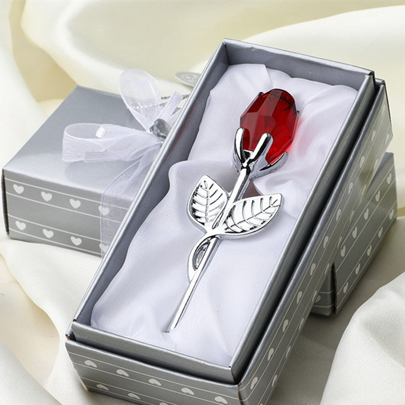 Maliben | Luxury Crystal Rose In Gift Box – Valentine's Gift For Her