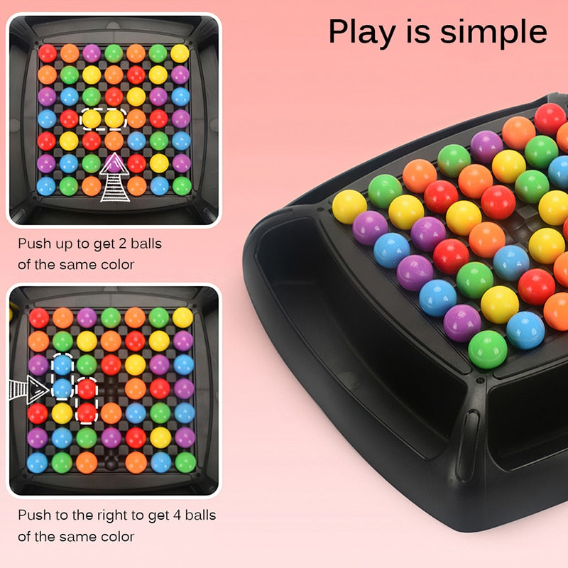 Maliben | Colorful Rainbow Ball Matching Educational Game