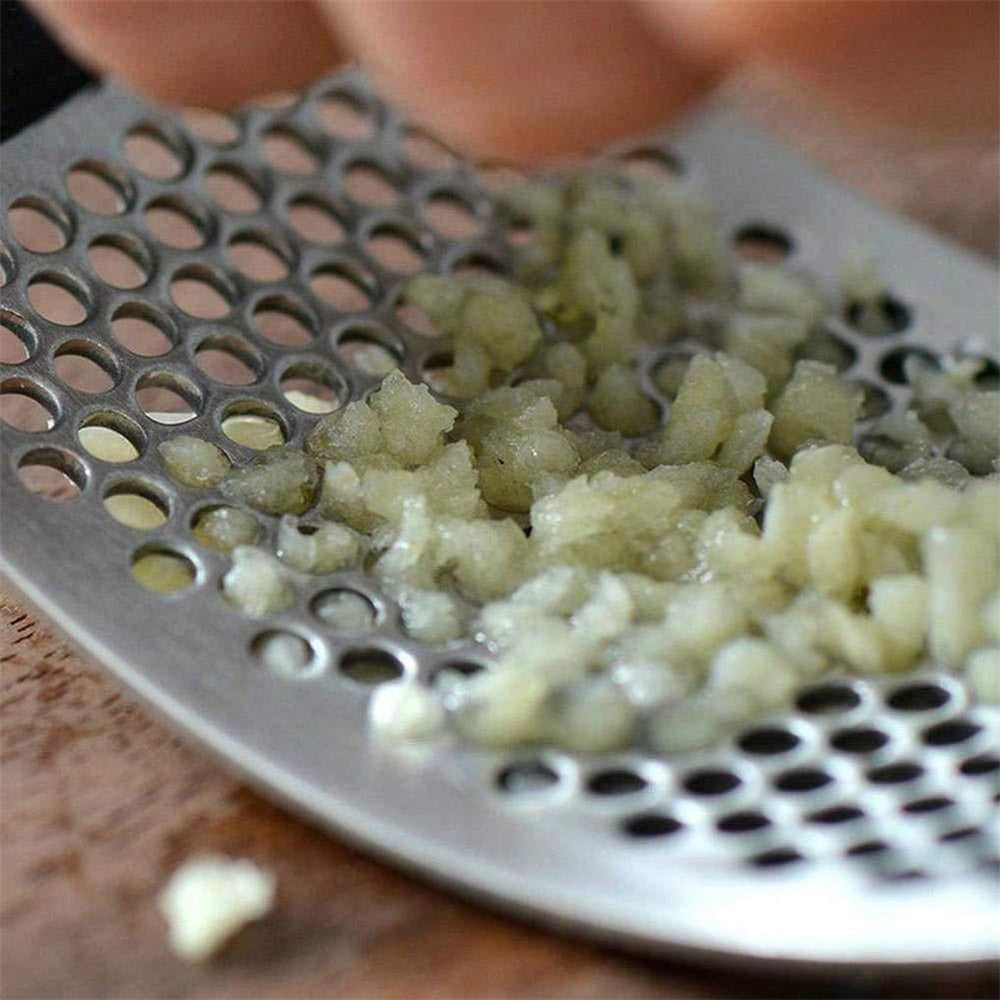 Maliben | Stainless Steel Curves Garlic Press