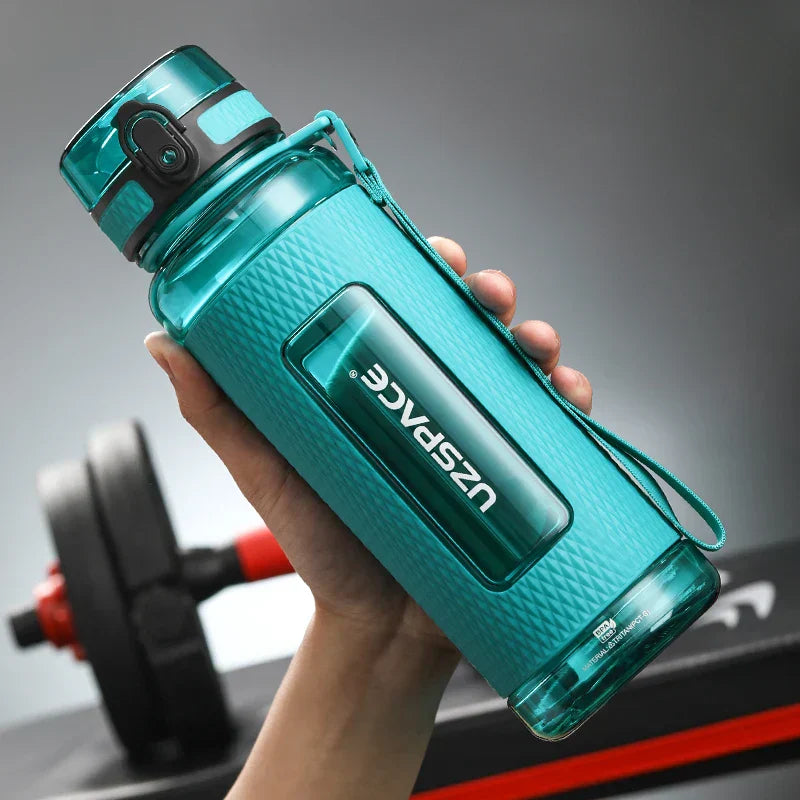 Maliben | UZSPACE Sport Water Bottles, BPA-free, portable, impact-resistant, leak-proof, large capacity, fitness water kettle, Tritan plastic drinking bottle