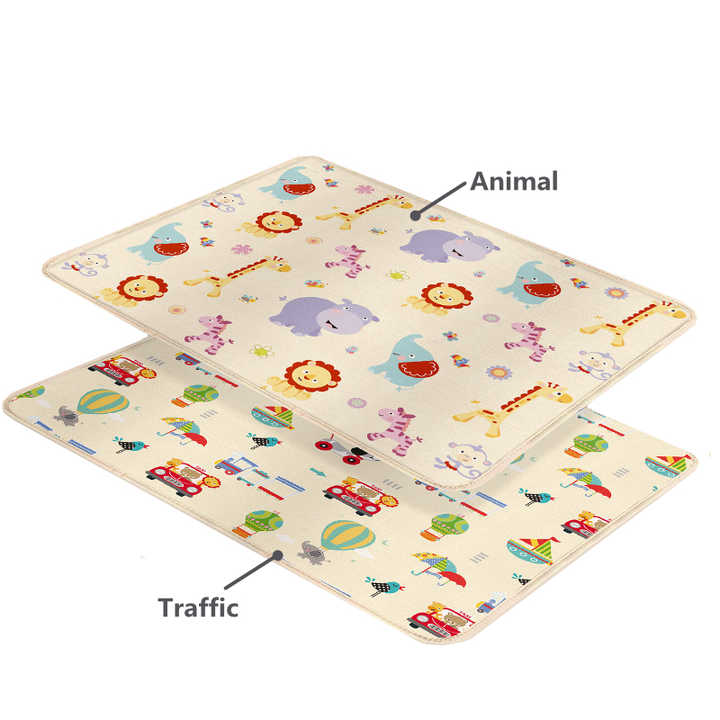 Maliben | Folding Baby Play Mat With Colorful Design