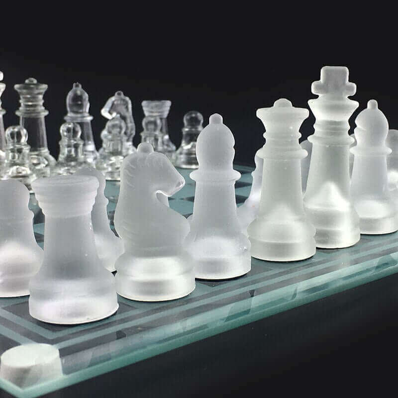 Maliben | Glass Chess Set