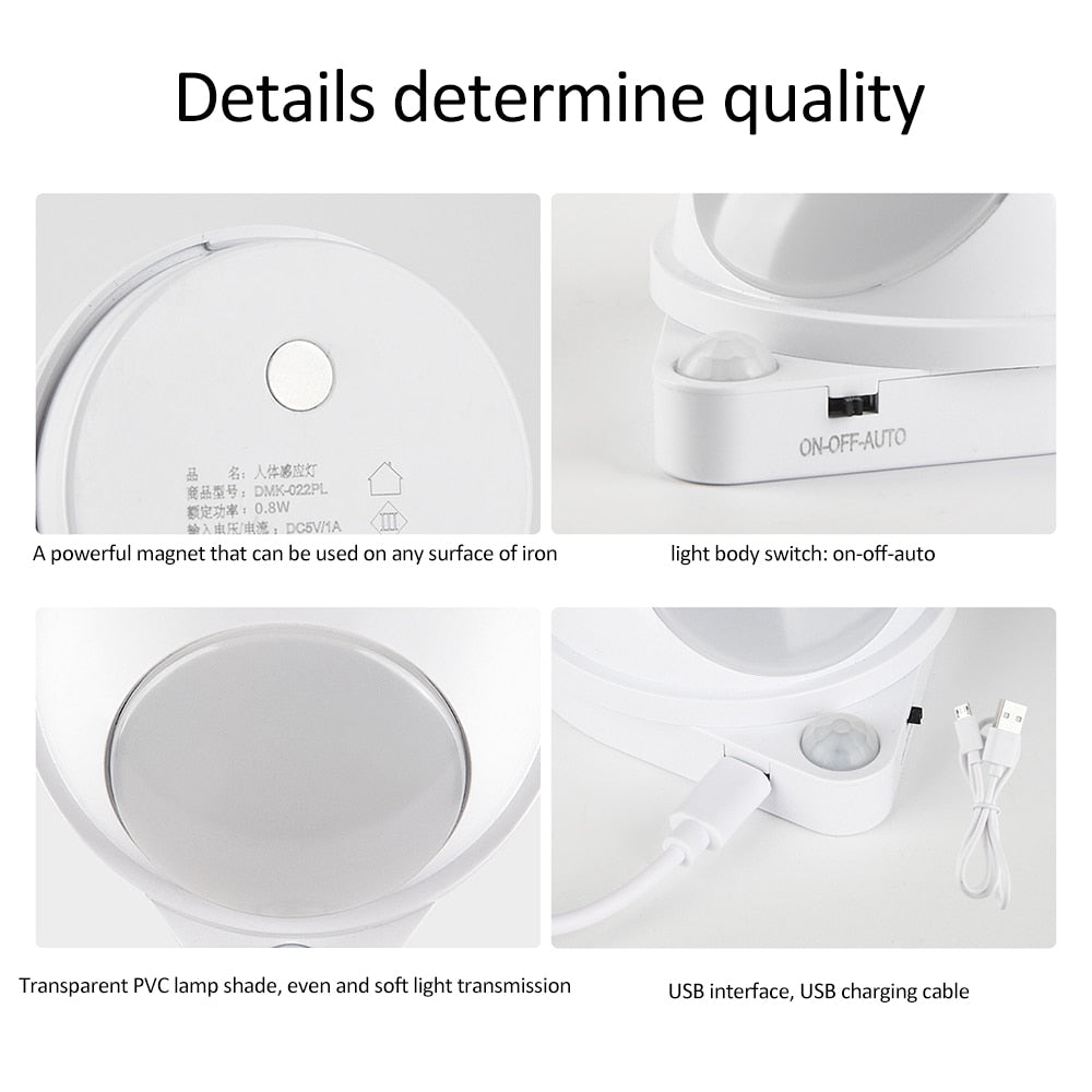 Maliben | 360 Rotating Water Drop Magnetic Night Lamp