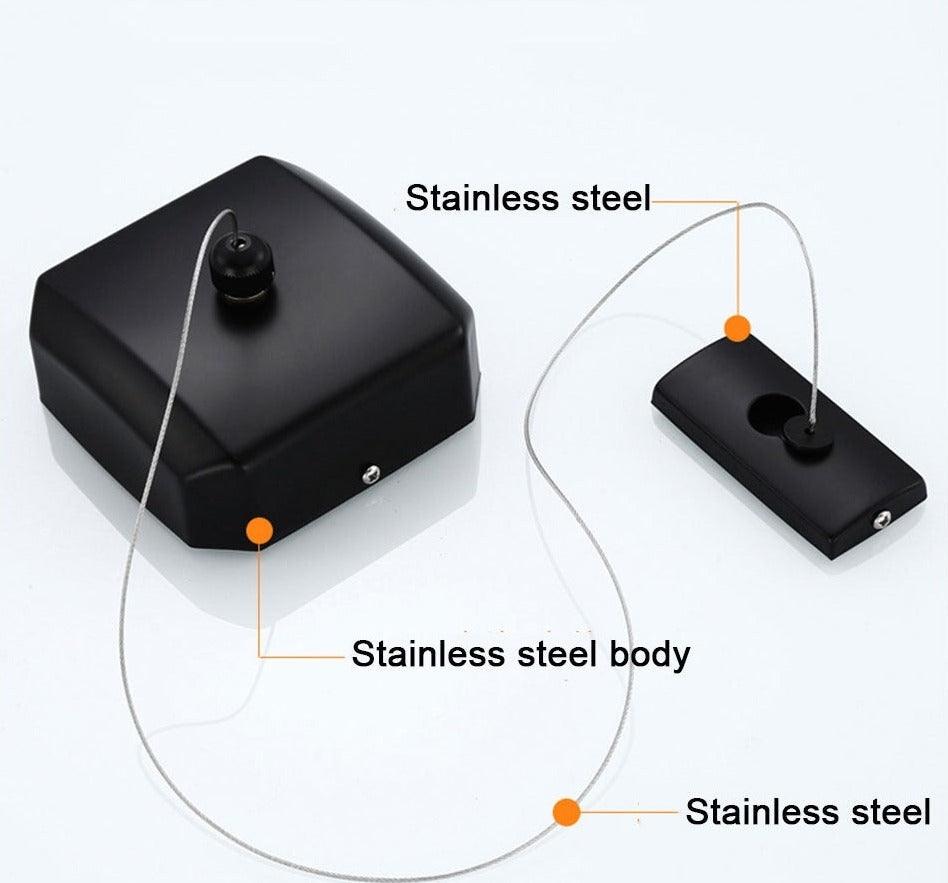 Maliben | Portable Retractable Laundry Drying Rack Rope