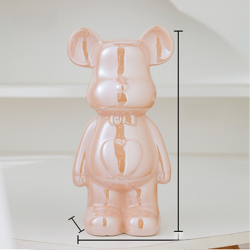 Maliben | Elegant Teddy Bear Figure For Modern Decoration
