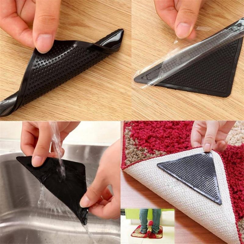 Maliben | 4pc Self-Stick Rug Pads
