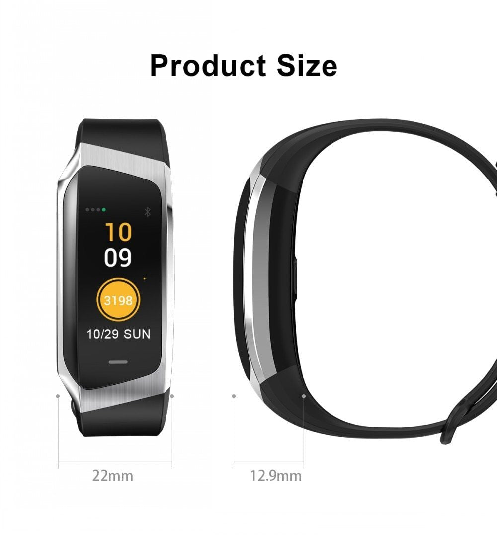 Maliben | Fitband Smart Watch Waterproof Blood Pressure Oxygen Heart Rate Monitor Sport Bracelet