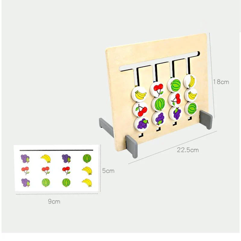 Maliben | Wooden Montessori Sorting Puzzle - Develop Logical Thinking For Kids