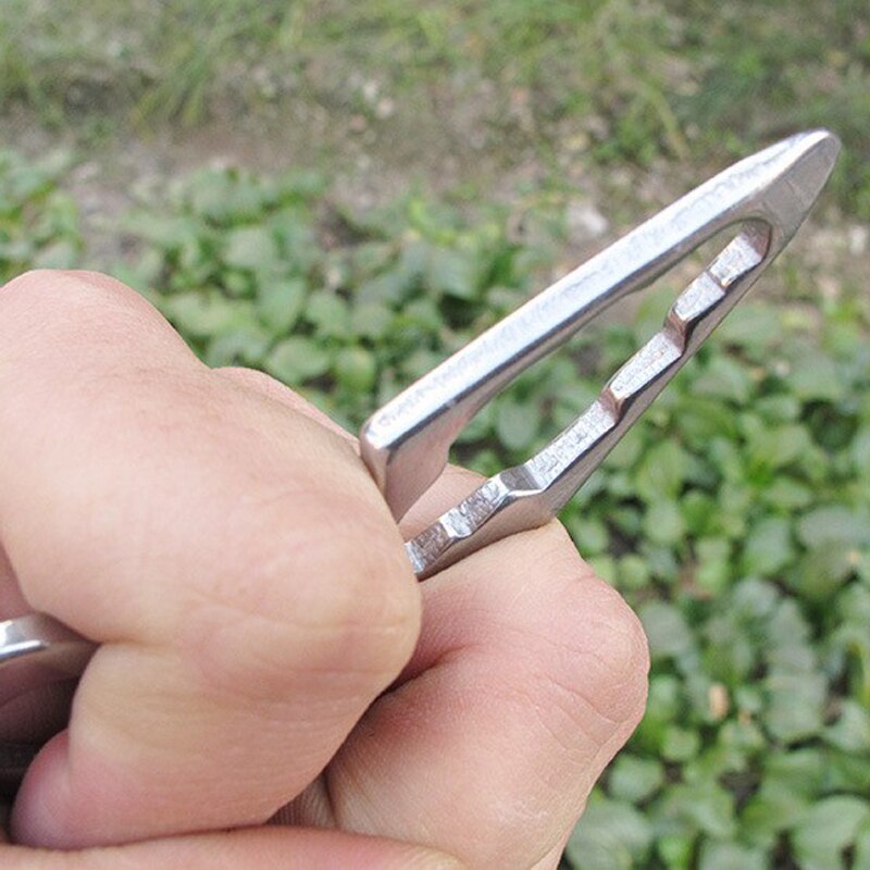 Maliben | Stainless Steel Multifunctional Camping Wrench Tool