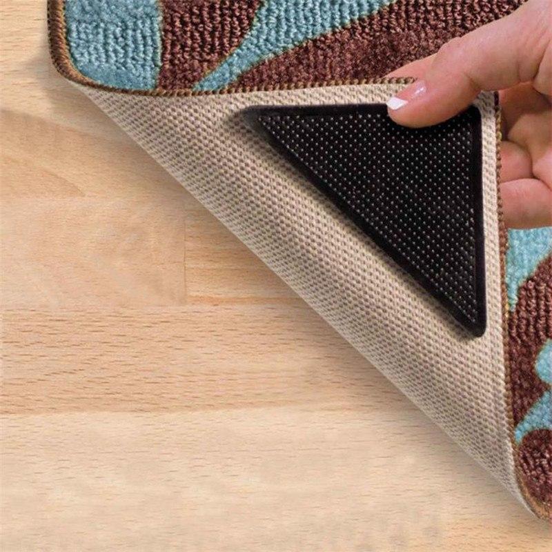 Maliben | 4pc Self-Stick Rug Pads