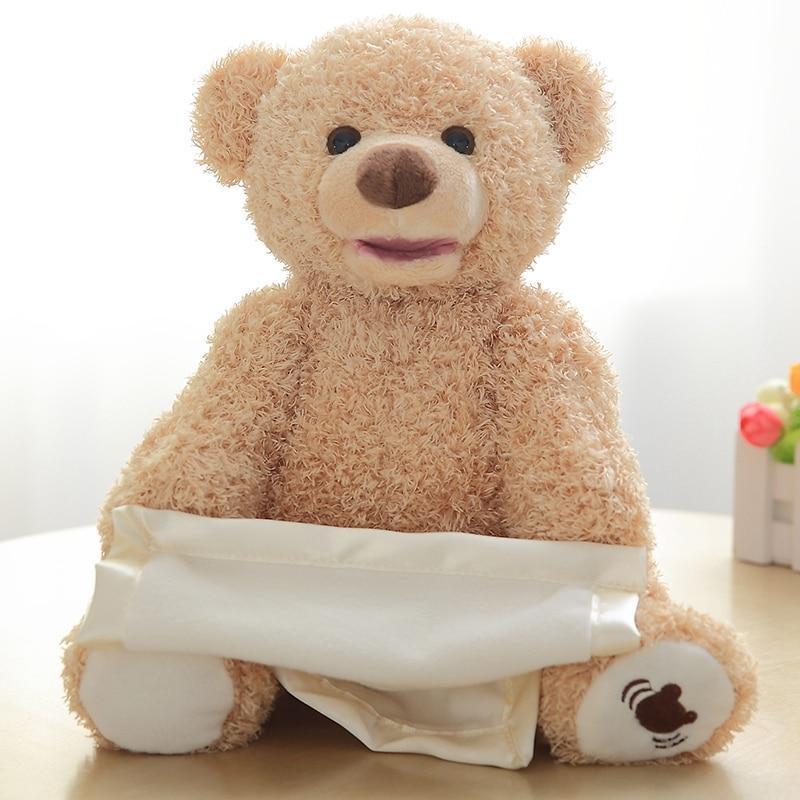 MAliben | Peek-a-Boo Teddy Bear Plush