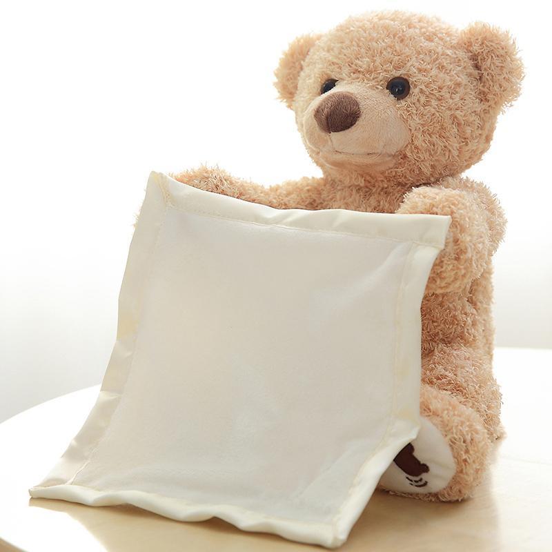 MAliben | Peek-a-Boo Teddy Bear Plush