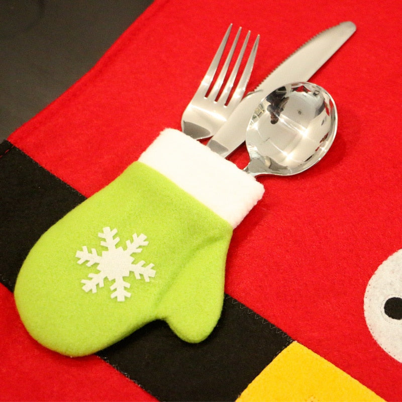 Maliben | Ho-Ho-Ho Santa Table Mats
