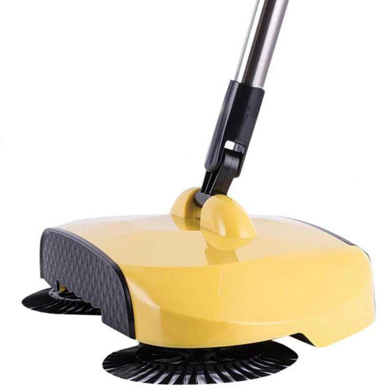 Maliben | 360° Broom Sweeper No Electricity Or Batteries Needed