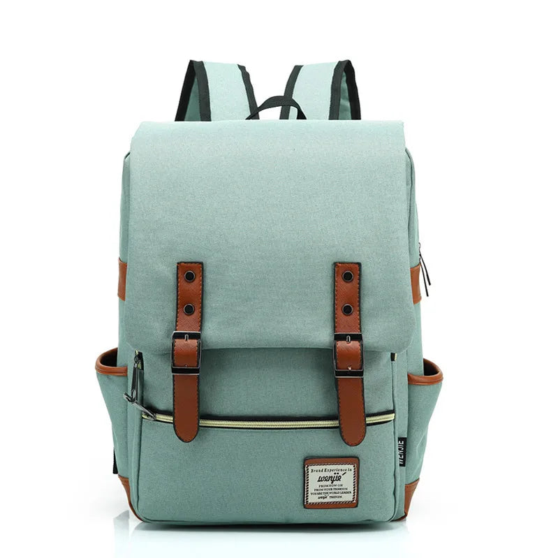 Maliben | Vintage OxFord Backpack - Stylish Vintage Oxford Backpack for Adventurous Students And Travelers