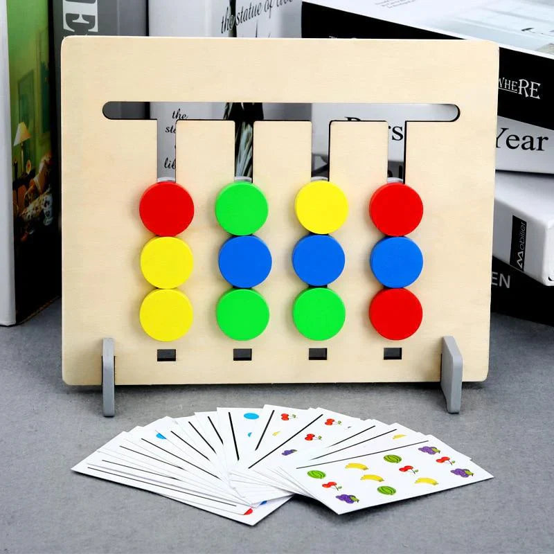 Maliben | Wooden Montessori Sorting Puzzle - Develop Logical Thinking For Kids