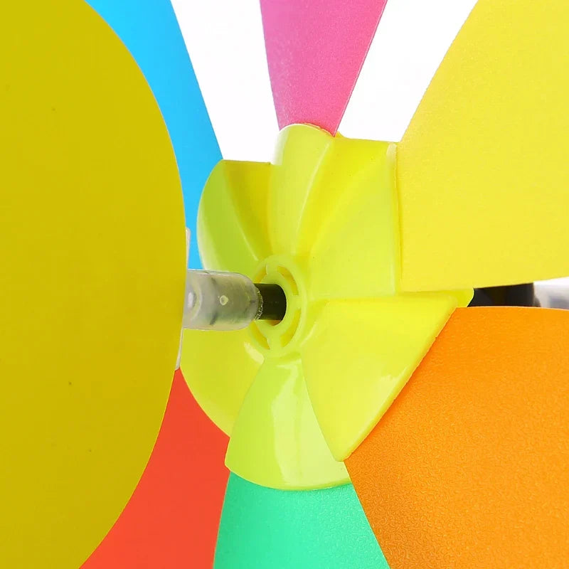 Maliben | Windbee 3d Garden Windmill Bee | Foldable & Weatherproof | For Garden, Balcony & Camping