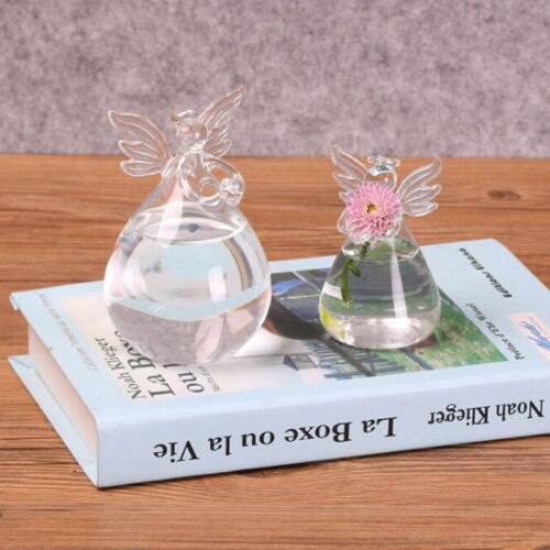 Maliben | Angel Time Transparent Glass Vase