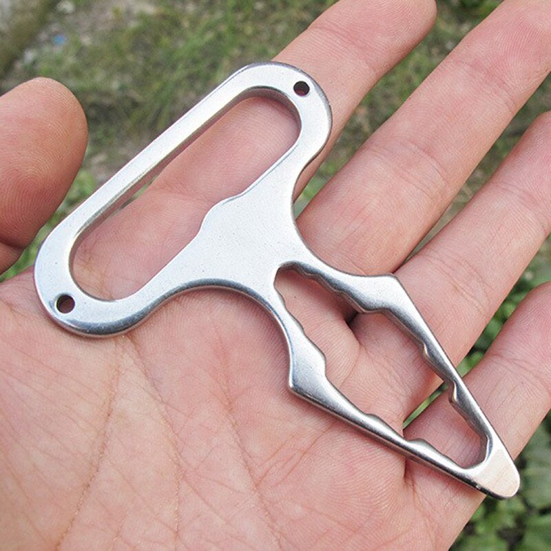 Maliben | Stainless Steel Multifunctional Camping Wrench Tool