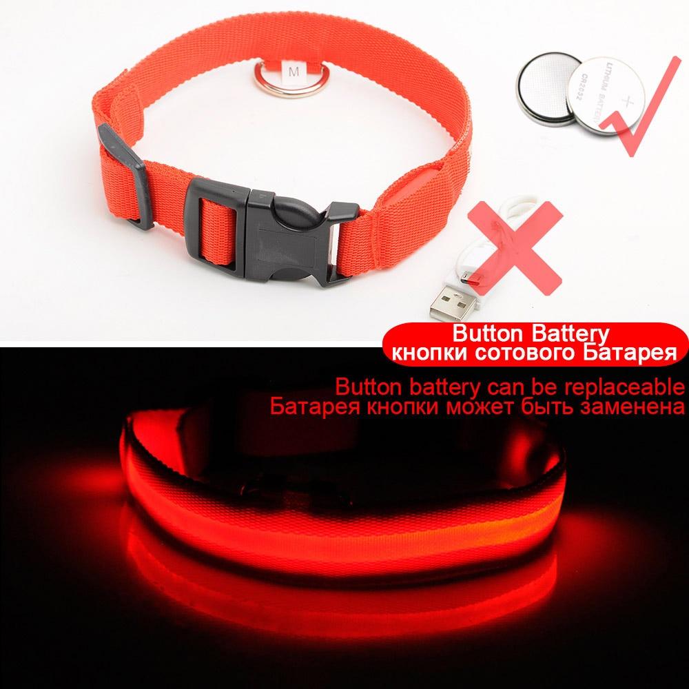 Maliben | Light Up Dog Collar - Flashing Dog Collar