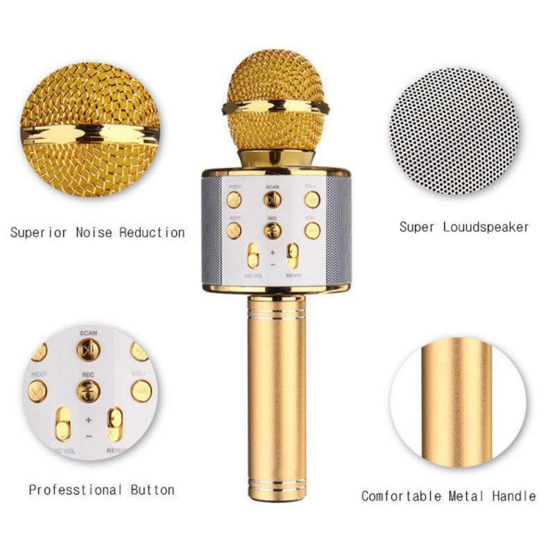 Maliben | Wireless Magic Karaoke Microphone – Bluetooth Karaoke Microphone