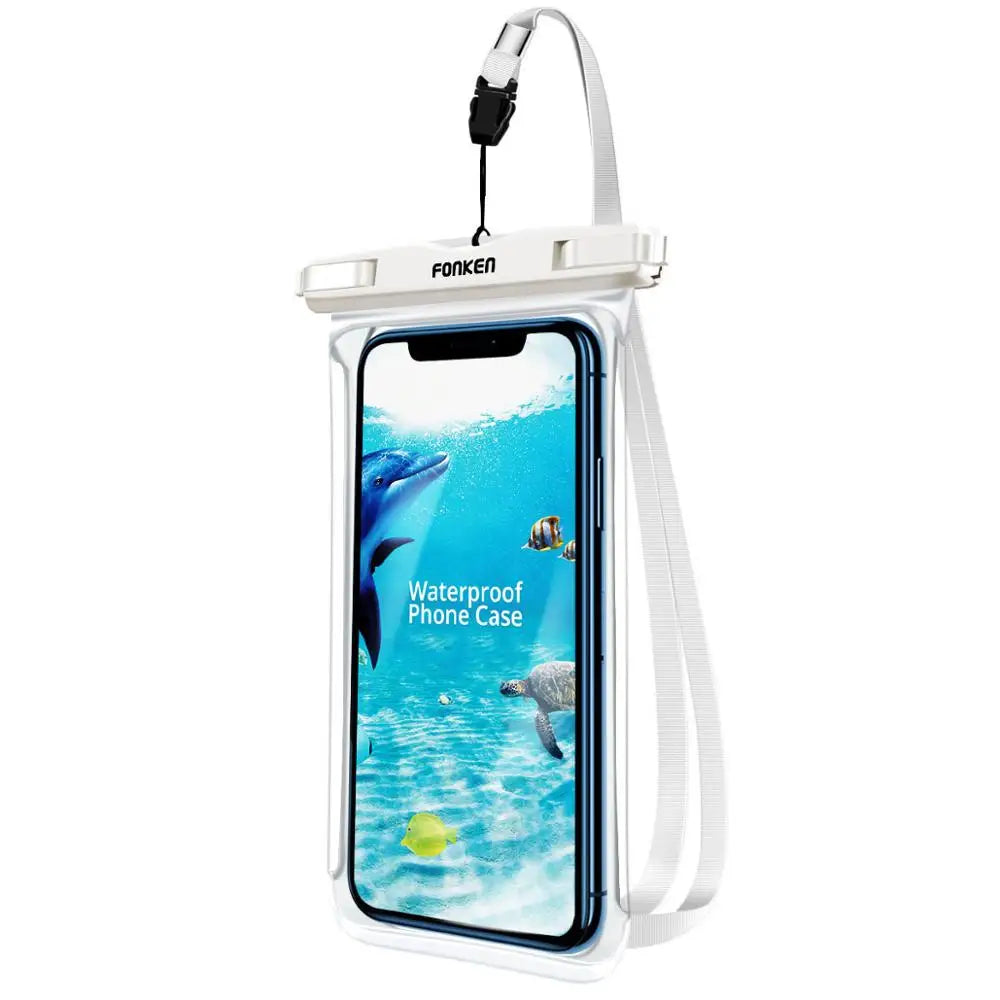 Maliben | Waterproof Smartphone Case Dryvault | Full View Design | Side Accessible | With Carrying Strap