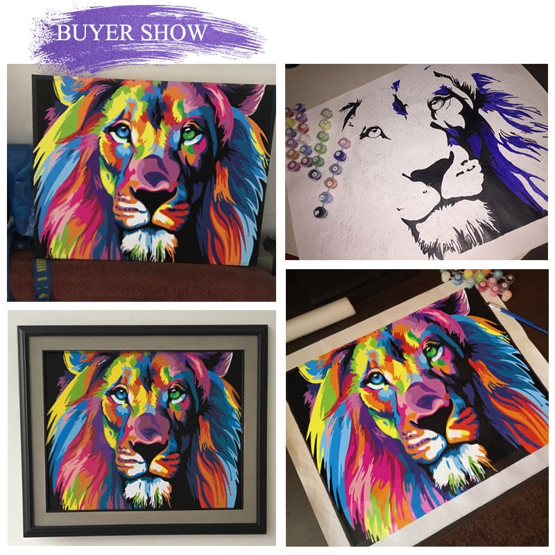 Maliben | Animal Portrait (Painting By Numbers)
