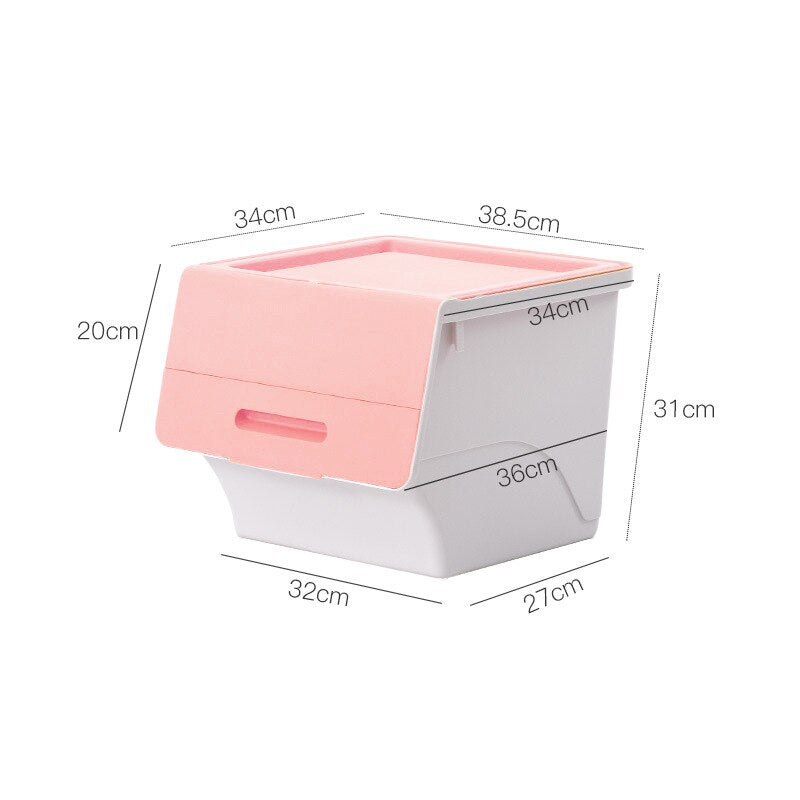 Maliben | Stackable Kids Toy Storage Box
