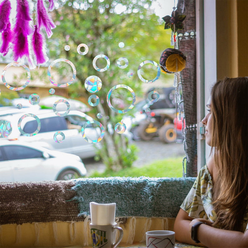 Maliben LumiSuncatch Sun Catcher Window Stickers — Rainbow Decals